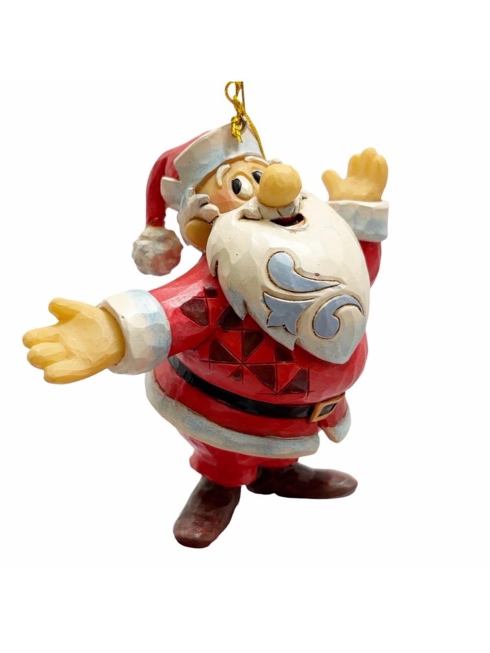 Jim Shore | Rare Santa Christmas Ornament from Frosty the Snowman Cartoon